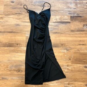 HALARA Elegant Black Women's Dress